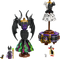 LEGO Disney 43262 - De jurken van Maleficent en Cruella De Vil - 2 minipoppetjes en displaystandaard