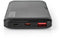 Nedis UPBKPD10000BK - Powerbank 10000 mAh - USB-C PD 2.0 18W - Zwart