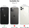 iMoshion Hoesje Geschikt voor iPhone 11 Hoesje Siliconen - iMoshion Design hoesje - Meerkleurig / Black Marble