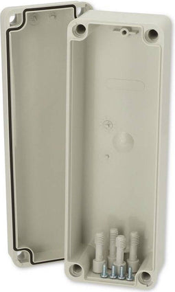 Fibox ABS F 65 G Installatiebehuizing 230 x 80 x 65 ABS Grijs-wit (RAL 7035) 1 stuk(s)