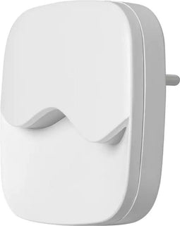 LEDVANCE Nachtlicht LED: voor stopcontact, LUNETTA Wave / -,5- W, 22-…24- V, Warm wit, 3- K, body materiaal: polycarbonate (pc)/acrylonitrile butadiene styrene (abs), IP2-