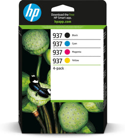 HP 937 - Inktcartridge - Professionele kwaliteit - CMYK (4 stuks)
