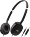 JVC HA-S160M - On-Ear hoofdtelefoon - Draaibare oorschelp en microfoon - Zwart