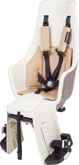 Bobike Exclusive Maxi Plus - Achterzitje - 5-puntsgordel LED verlichting - Taupe