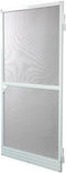 Muggennet Deuren Glasvezel Aluminium Wit (220 x 100 cm)