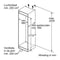 Neff KI5861SF0 - Integreerbare koel-vriescombinatie N 30 - LowFrost 182/83 liter - FreshSafe-lade