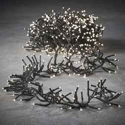 Luca Lighting Cluster - Kerstverlichting 1512 LED Lampjes - 9,7 m - Klassiek Wit