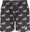 PUMA No.1 Logo AOP Mid Shorts - Sneldrogend - Zwart