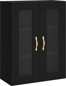 vidaXL - Hangkast - 69,5x34x90 - cm - zwart