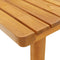vidaXL - Tuintafel - 90x55x35 - cm - massief - acaciahout