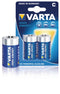 Varta 4914 - Alkaline Batterij - 1.5 Volt C - Zilver