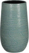 Mica Decorations Gabriel Vaas - H35 x Ø21 cm - Keramiek - Blauw