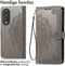 iMoshion Hoesje Geschikt voor Honor 90 Hoesje Met Pasjeshouder - iMoshion Mandala Bookcase - Grijs
