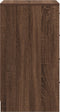 vidaXL - Dressoir - Bruin - Eiken - 40x41x75 - cm - Gemaakt - Hout