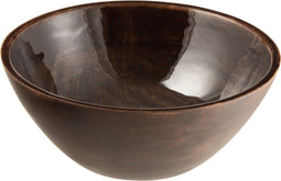 J-Line kom Mango - hout - bruin - large