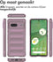 iMoshion Hoesje Geschikt voor Google Pixel 7 Hoesje Siliconen - iMoshion EasyGrip Backcover - Paars