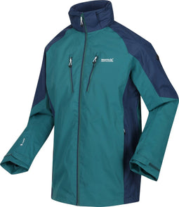 Regatta Calderdale Iv Outdoorjack Heren Turquoise/marineblauw Maat Xxl