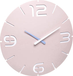 TFA Dostmann 60.3536.16 Wandklok Zendergestuurd 35 cm x 3.5 cm Roze