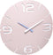 TFA Dostmann 60.3536.16 Wandklok Zendergestuurd 35 cm x 3.5 cm Roze