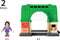 BRIO Centraal treinstation - 33649 - 2 sporen - Groen