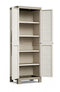 Keter Excellence Opbergkast hoog - 4 planken - 45x65x182cm - Beige/Taupe