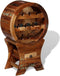 vidaXL - Wijnrek - voor - 10 - flessen - massief - gerecycled - hout