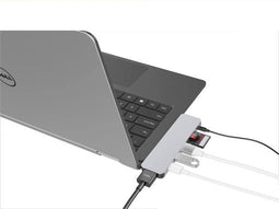 Hyper GN21D-GRAY - USB Hub - 1x HDMI 5Gb/s 5x USB 3.2 10Gb/s - Grijs