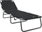 vidaXL - Opvouwbaar - Ligbed - 2 - stuks - Draagbaar - Zwart - 600D - Oxford - Stof
