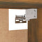 vidaXL - Kledingkast - 100x32,5x35 - cm - bewerkt - hout - gerookt - eikenkleurig