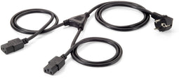 Equip 112220 - Power Y-Cable - 1,8 m - 2 x C13 - Zwart
