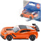 Siku Chevrolet Corvette ZR1 oranje/zwart motorkap kan open speelgoedauto voor kinderen