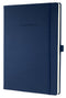 Sigel - notitieboek - Conceptum Pure - A5 - donkerblauw - hardcover - 194 pagina's - 80 grams - lijn - SI-CO657