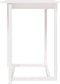 vidaXL - Bartafel - 80x80x110 - cm - massief - grenenhout - wit