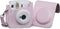 Cullmann RIO Fit 120 - Camerahoes voor Fujifilm Instax Mini 12 - Afneembare bovenkant - Roze