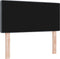 vidaXL - Hoofdbord - met - Kristalknoop - Vast - Donkergrijs - 90 - cm - Velvet