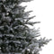 Everlands Grandis fir - kunstkerstboom - nepsneeuw - groen/wit 1,8m x 1,32m