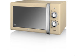 Swan SM22130CN - Retro Magnetron - Creme