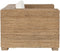 Home ESPRIT - Tuinstoel - Inclusief kussen - Wit Natuurlijk 117 x 92 x 65 cm