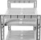 Compactor Uitschuifbaar rekje - Gootsteenkastje - 48-85 cm breed - Grijs