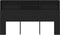 vidaXL - Hoofdbord - Kast - Zwart - Eiken - 180x19x103,5 - cm