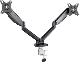 TooQ DB5132TNR-B - Bureaumount - 2x Verstelbare hoogte Verticaal kantelbaar (2 stuks)