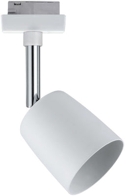 Paulmann URail Cover LED-spot max. 10W wit/chroom metaal/kunststof - zonder verlichtingsmiddel