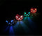 Halloween Pompoen set LED Decoratie - 4 stuks - Keramiek - inclusief batterijen