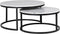 Richmond Interiors Salontafel Lexington set van 2 (White)