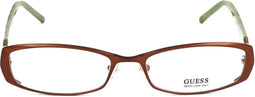 Uniseks Brillenframe Guess GU1570-D96 ø 53 mm Bruin