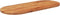 vidaXL - Tafelblad - ovaal - 140x60x3,8 - cm - massief - acaciahout