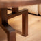 Liviza Salontafel Trape - Mangohout - Rond Bruin - 40 cm , 75 cm , 75 cm