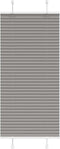 vidaXL - Plissé - rolgordijn - 55x150 - cm - stofbreedte - 54,4 - cm - antraciet