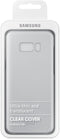 Samsung Galaxy S8+ - Clear Cover - Schokbestendig - Zilver