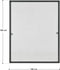Vliegenhor / Raamhor / Hor - 100 x 120 cm - Zwart - Incl. Bevestigingsmateriaal